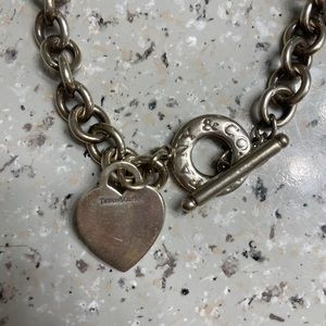 silver tiffany and co chain